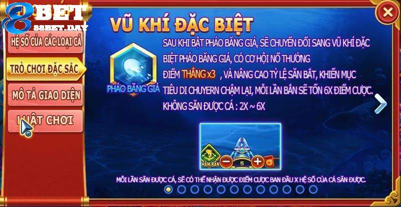 Người chơi sẽ được khám phá những vũ khí đặc biệt trong game